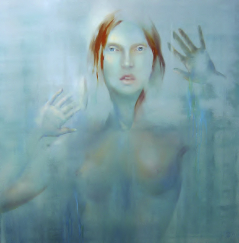 "Limitation" | 100x100cm | Irina Wolff - Öl auf Leinwand